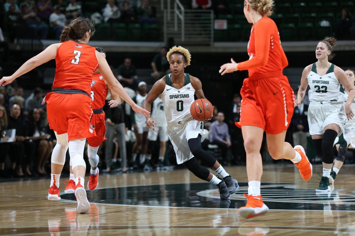 Michigan State Women's Basketball (PHOTO:  MSU SID)